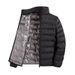 Men's Winter Down Jacket Made Of Graphene Material, Warm, Casual And Light, 80 White Duck Down Down Jacket For Men_viptrois.com