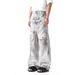Men's Clothing Men's Clothing 2024 New Wasteland Style American High Street Double Waist Design Niche Dirty Dyed Washed Jeans_viptrois.com