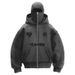 Men's Clothing Plus Velvet Double Hood Unique Design Hooded Sweatshirt Autumn And Winter New Men And Women Same Style Loose Y2K Sweatshirt_viptrois.com