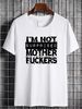 I'm Not Surprised M F T-shirt Unisex Graphic Comfortable Stylish Slightly Breathable Designer Clothes Fashion Streetwear Soft_viptrois.com