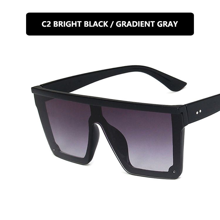 Purple Oversized Cat Eye Sunglasses - Women's Retro Fashion Shades For Street Style & Driving UV400 Protection One-Piece Frame_viptrois.com