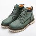 Men's Breathable Lightweight Sports Shoes For Hiking & Outdoor Activities - Mesh Upper, Rubber Sole, Lace-Up & Zipper Design, Graffiti Pattern_viptrois.com