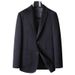 Men's Clothing Men's Casual Suit Autumn And Winter Mulberry Silk Wool Single Western Light Luxury Business Official Wool Suit Jacket_viptrois.com
