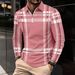 Pulse European And American INS Cross-Border Long Sleeve With Zipper Pocket Men's Sports Polo Shirt_viptrois.com