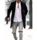 Loom Loom Jinhan 2025 Foreign Trade Autumn Winter Trench Men's Jacket Trendy Fashion Dragon And Phoenix Mid-Length Woolen Coat_viptrois.com