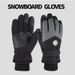 Ski Gloves For Men, Autumn And Winter, Outdoor Cycling, Motorcycle Riding, Thick Velvet And Warm Gloves_viptrois.com