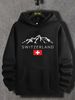 Men's Autumn And Winter Casual Fashionable Loose Hooded Sweatshirt With Swiss Snow Mountain Pattern Printed Warm Long Sleeved Pullover_viptrois.com