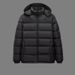 Autumn Men's Cotton-padded Clothes, Thickened Hooded Cotton-padded Jackets, Removable Hat Cotton-padded Clothes, Men's Jackets._viptrois.com