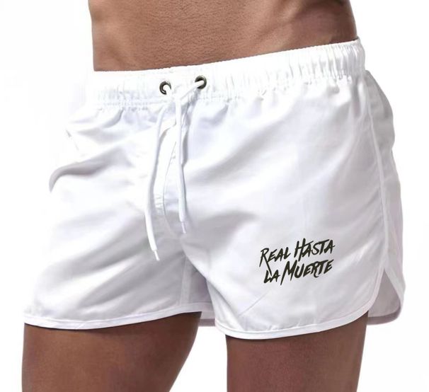 Men's Casual Beach Shorts, Quick-drying Multi-color Three-quarter Shorts, Jogging Sports Casual Pants, Men's And Women's Swimming Trunks_viptrois.com