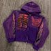 Men's Clothing Street Hip Hop Star Girl Print Black Zipper Hoodie Jacket Sweatshirt_viptrois.com