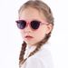 New silicone polarizing round sunglasses, baby large frame glasses, children's glasses 0037_viptrois.com