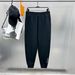 Men's Clothing Men's spring and summer casual pants with tapered black sweatpants men's casual sweatpants couple trousers B1GMD3301_viptrois.com