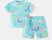 Mother & Kids Children's Short Sleeved Suits Summer Suits Boys And Girls Summer Two Piece Suits I Summer Suits Children's Suits Beach Style_viptrois.com