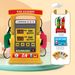 Mother & Kid Gas Station Toy Interactive Gas Station Toy Set With Dual Fuel Guns, Digital Display & Voice Prompts – Educational Play For Kids_viptrois.com