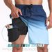 Summer New Style Men's Short Pants, Fashionable Beach Pants For Vacation, Men's Large Size, Four-cornered, Made Of Milk Silk With Lining Inside_viptrois.com