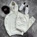 Men's Clothing New Autumn And Winter Hooded Sweatshirt Men's Suit Solid Color Sports Casual All Match Two Piece Suit_viptrois.com