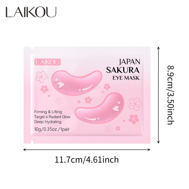 LAIKOU Cherry Blossom Eye Mask 10g/for Moisturizing And Protecting The Skin Around The Eyes_viptrois.com
