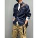 Men's Clothing Plus Size Casual Loose Drop Shoulder Striped Denim Long Sleeve Shirt Spring And Autumn Men's Thick Shirt Large Size Jacket_viptrois.com