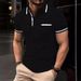 European And American 2026 Summer Polo Shirt With Buttoned Pockets Men's Sport Polo Shirt_viptrois.com