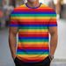 Men's Clothing Printed T Shirt Round Neck Spring And Summer Durable Daily Versatile_viptrois.com