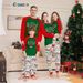 Christmas deer letters Christmas family dress printed home dress pajamas_viptrois.com