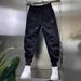 Men's Loose-Fit Harem Pants – Breathable Quick-Dry Cuffed Ankle (Black, M-3XL)Men's Clothing_viptrois.com