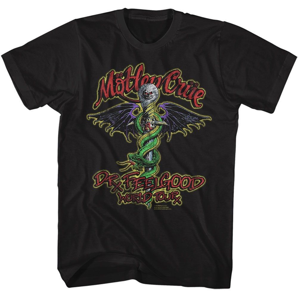 Motley Crue Dr Feelgood Tour Music Shirt_viptrois.com