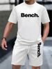 Men’s Graphic Print T-Shirt & Shorts Set – Trendy Streetwear (S-4XL) – Summer Casual Outfit_viptrois.com
