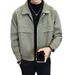 Pishi Short Trendy Brand Casual Versatile High-end Men's Woolen Jacket Top Men Autumn Winter_viptrois.com