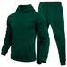 Unisex Fleece Hoodie & Jogger Set – Oversized Streetwear Loungewear (Dark Gray/Black/Royal Blue, S-3XL)_viptrois.com