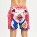 Men's Beach Quick-Dry 3D Digital Print Cartoon Swim Trunks Couple Shorts New Style_viptrois.com