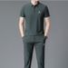 Men's Clothing Fashion Casual Sports Suits Middle-Aged And Young Men Two-Piece Suits_viptrois.com