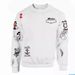 Tattoo Ink Drawing One Direction Printed Sweatshirt Autumn Winter Casual Crewneck Pullover_viptrois.com