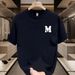 Men's Clothing New Short sleeved T shirt Men's Round Neck Loose Large Size National Trend Handsome Fashion Brand Casual Half Sleeve_viptrois.com