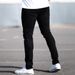 Loom Slim Fit Denim Long Cross-Border Exclusive For European And American Men's Fashion Elastic Waist New Skinny Pants_viptrois.com