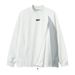 Color Block Patchwork Zipper Crew Neck Sweatshirt Men's Autumn American Style Trendy Brand Design Pullover Casual Loose_viptrois.com