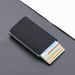 Card Holder Purse Wallets Canvas Card Bag Rfid Anti-theft Brush Automatically Ejects Credit Card Dollar Clip Metal Card Bag Men's Multi-card Wallet_viptrois.com