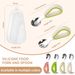 Mother & Kids Baby Independent Feeding Food Spoon 316 Stainless Steel Baby Learning To Eat Training Children Special Short Handle Spot_viptrois.com