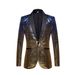 Man's clothing Men's suit gradient sequin costume Singer stage top Annual fashion suit jacket_viptrois.com