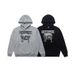 Fashion Fleece-lined 430g Fist Ring Print Hoodie, Loose Casual American Style Sweatshirt For Couples_viptrois.com