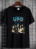 New Rare Ufo Band Gift For Fans Black All Size T-Shirt WS1352 Soft Designer Clothes Streetwear Top For Everyday Wear Unisex Graphic Homme Slightly_viptrois.com