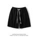Men's Clothing Men's Summer Denim Shorts Trendy Style Loose Straight Leg Casual Elastic Waist Five Point Pants_viptrois.com