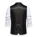 Men's Cos Herringbone Tweed Suit Vest Retro Lapel Single-breasted Vest Vest_viptrois.com