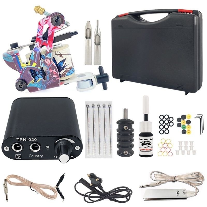 OL Black Box Single Hine # 8 Beginner Set Ou Liang Equipment Tattoo Tools_viptrois.com