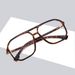 Casual Fashion All Match Wear Personality Flat Mirror Study Office Unisex_viptrois.com