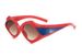 Two Circles New Polygonal Geometric Sunglasses Personality Hip Hop Contrast Color Sunglasses T1156_viptrois.com