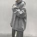 Solid Color Hooded Sweatshirt Men's Top Wholesale Long Sleeved Pullover Hoodie Couple Casual Sweatshirt_viptrois.com