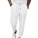 Men's Loose Straight Corduroy Casual Trousers Spring Summer Oversized Men's Bottoms_viptrois.com