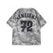 Creative Personalized 3D Digal Printing Camouflage Round Neck Casual Men's And Women's T-shirt Short Sleeved Soccer_viptrois.com