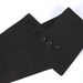 Fashion suit waist wrap women outside with a shirt girdle skirt decoration elastic fabric black display_viptrois.com